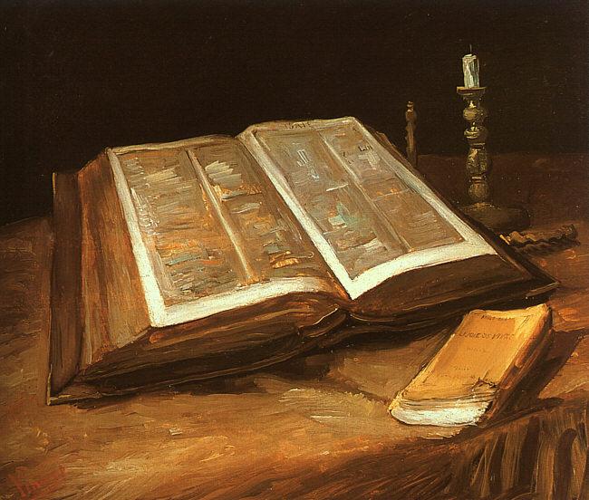 Vincent Van Gogh Still Life with Bible